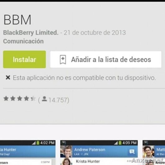 Tutorial para instalar el BBM para Android en dispositivos «No compatibles»