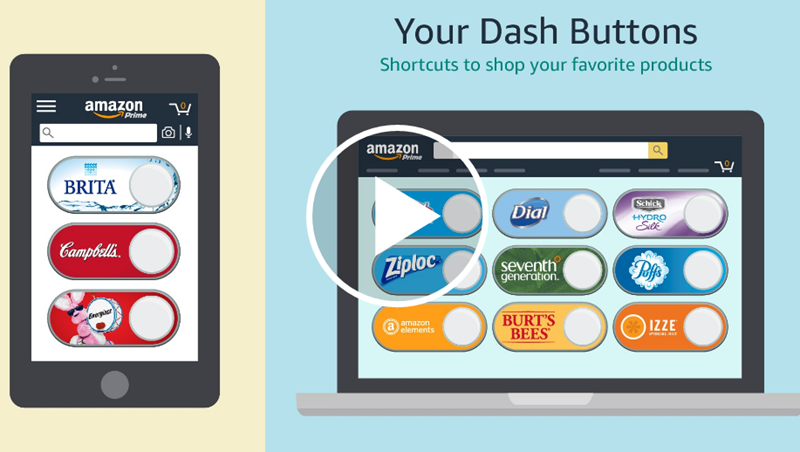 Amazon Dash Button: un botón que hace la compra por ti