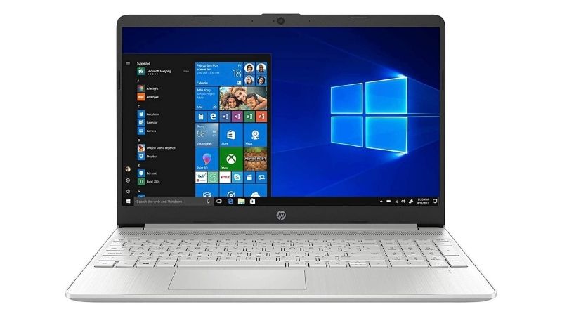 HP 15s-fq2038ns - Ordenador Portátil de 15.6” FHD (Intel Core i5-1135G7, 8GB RAM, 512GB SSD, Gráficos Intel Iris Xe, Windows 10 Home) Plata – Teclado QWERTY